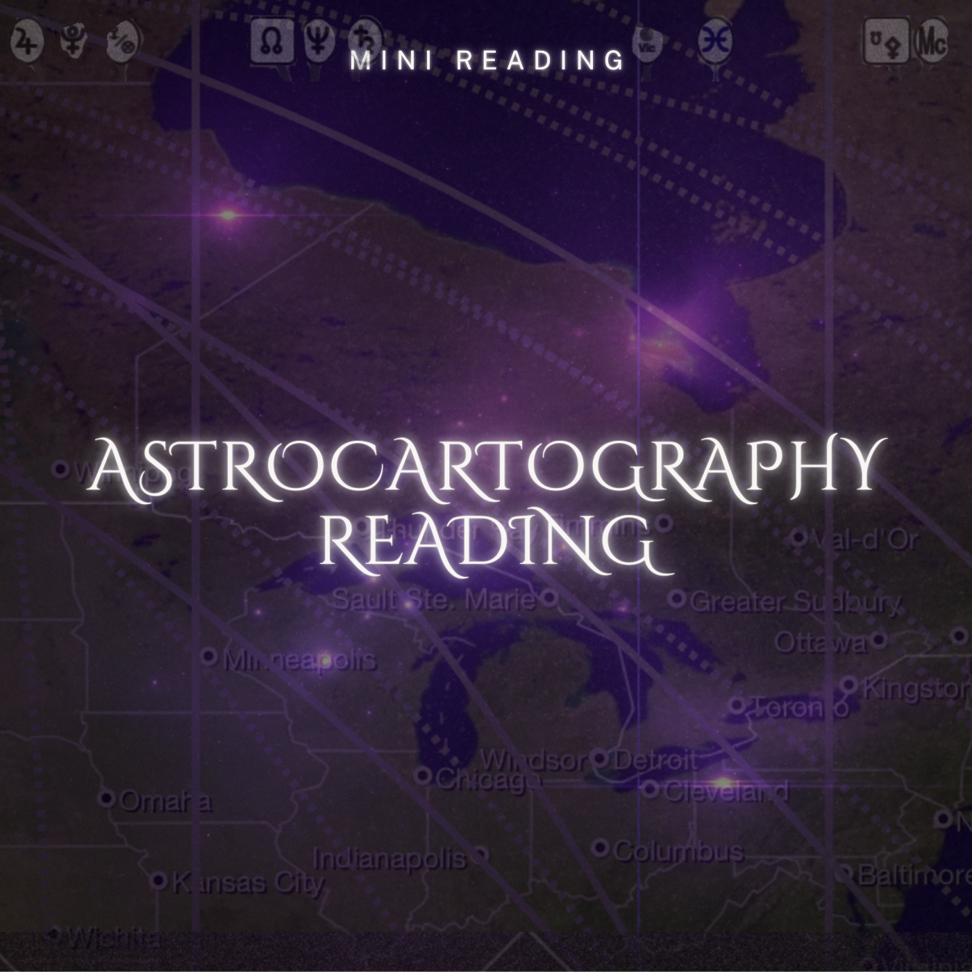 1:1 Astrocartography Mini Reading 12-15 min
